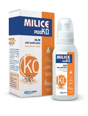 Milice pidoko olio antipediculosi 75ml Milice pidoko olio antipediculosi 75ml