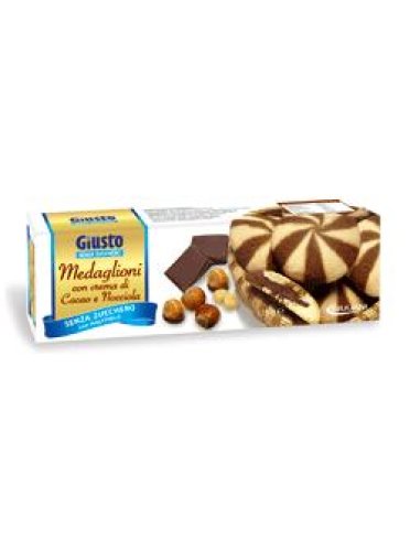Giusto biscotto senza zucchero medaglioni cacao 175 g