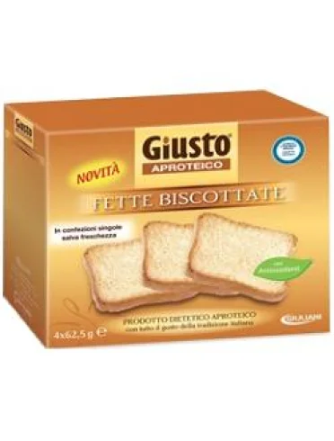 Giusto aproteico fette biscottate 250 g Giusto aproteico fette biscottate 250 g