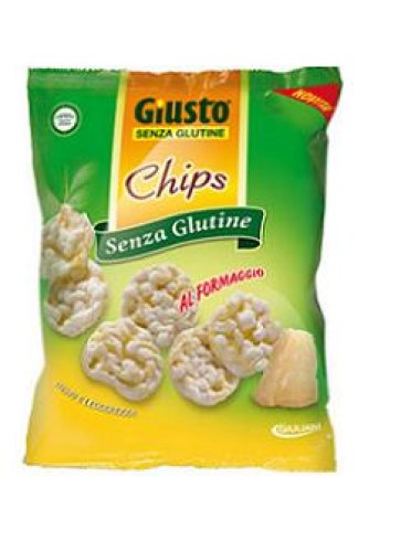 Giusto senza glutine chips formaggio 30 g