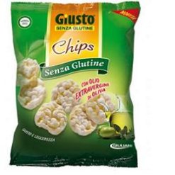 GIUSTO SENZA GLUTINE CHIPS OLIO EXTRAVERGINE 30 G