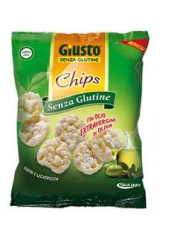 Giusto senza glutine chips olio extravergine 30 g