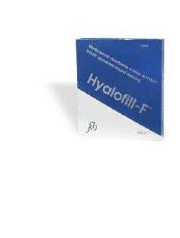 Medicazione assorbente in tessuto non tessuto hyalofill f abase di hyaff 5x5cm 3 pezzi