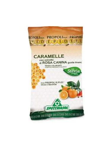 Epid propoli plus - caramelle con rosa canina senza zucchero gusto arancia - 24 pezzi Epid propoli plus - caramelle con rosa canina senza zucchero gusto arancia - 24 pezzi