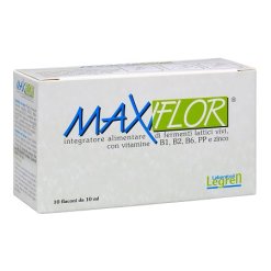 Maxiflor - Integratore di Fermenti Lattici - 10 Flaconcini