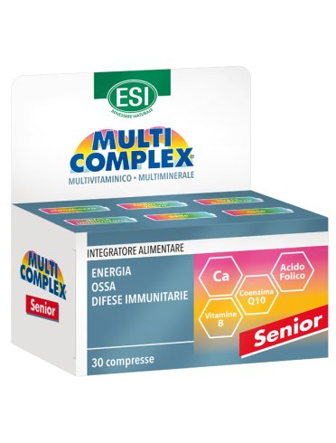 Esi multicomplex senior - integratore multivitaminico - 30 compresse
