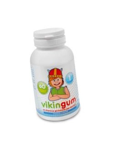 Vikingum multivitaminico per bambini 60 caramelle gommose 120 g