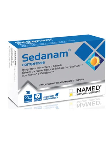 Named sedanam - integratore per favorire il sonno - 30 compresse Named sedanam - integratore per favorire il sonno - 30 compresse