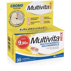 Multivitamix Crono - Integratore Multivitaminico - 30 Compresse