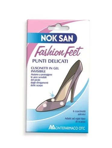 Nok san fashion feet punti delicati 6 pezzi Nok san fashion feet punti delicati 6 pezzi