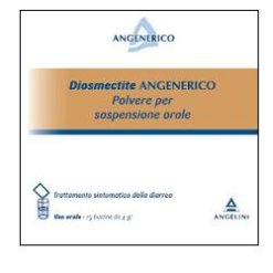 Diosmectite Angenerico - Trattamento della Diarrea - 15 Bustine