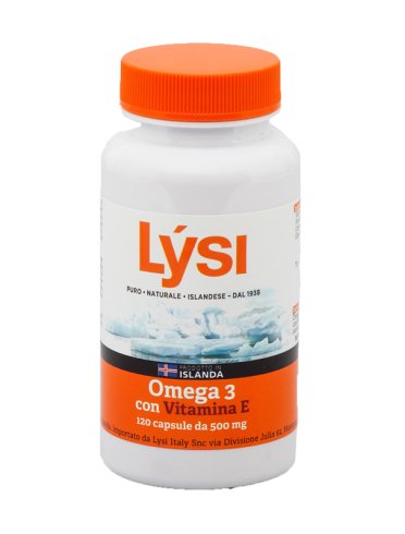 Lysi omega 3 vitamina e 120 capsule