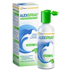 Audispray Adulti - Soluzione Ipertonica Senza Gas per l'Igiene dell'Orecchio - 50 ml
