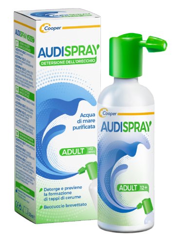 Audispray adulti - soluzione ipertonica senza gas per l'igiene dell'orecchio - 50 ml