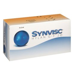 Synvisc Siringa Intra-Articolare con Acido Ialuronico 2 ml 3 Pezzi