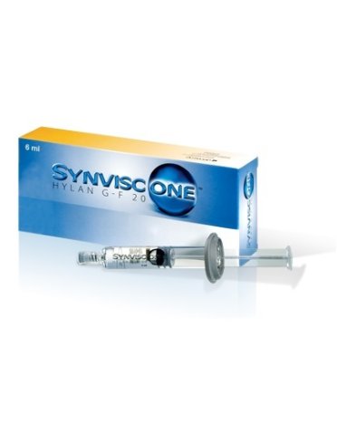Synvisc one siringa intra-articolare acido ialuronico 6 ml