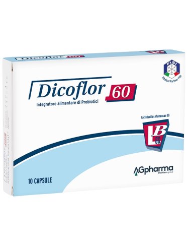Dicoflor 60 - fermenti lattici - 10 capsule