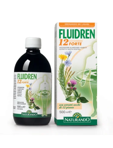 Fluidren 12 forte - integratore drenante - 500 ml Fluidren 12 forte - integratore drenante - 500 ml