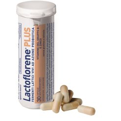 Lactoflorene Plus - Integratore di Fermenti Lattici - 30 Capsule Gastroresistenti