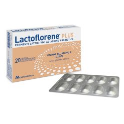 Lactoflorene Plus - Integratore di Fermenti Lattici - 20 Capsule Gastroresistenti
