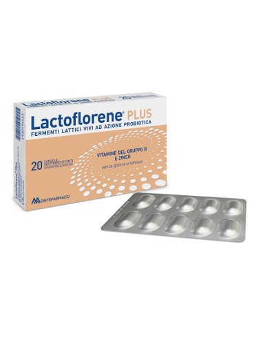 Lactoflorene plus - integratore di fermenti lattici - 20 capsule gastroresistenti