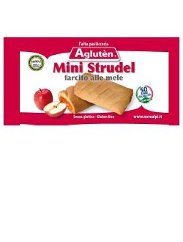 Agluten mini strudel farciti alle mele mono porzione 40 g