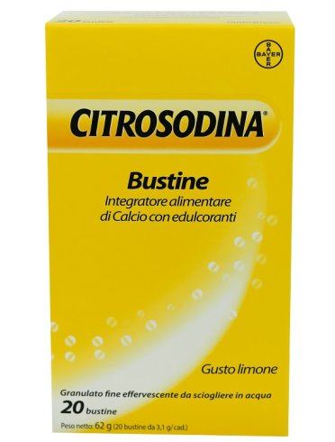 Citrosodina - granulato effervescente per favorire la digestione - 20 bustine