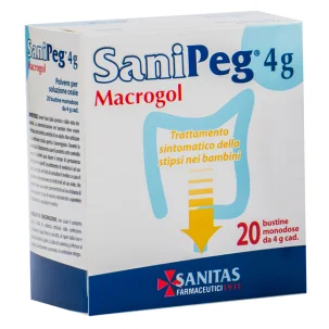 Sanipeg 4g Trattamento della Stipsi 20 Buste