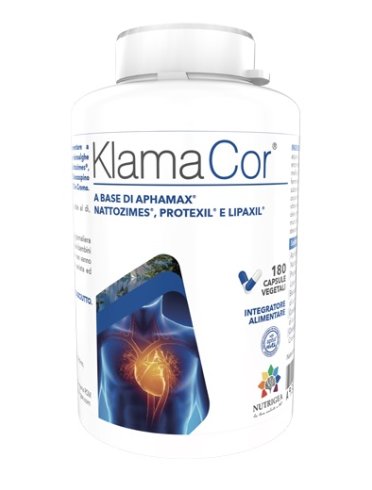 Klamacor integratore funzione cardiovascolare 180 capsule
