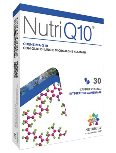 Nutriq10 integratore metabolismo dei lipidi 30 capsule