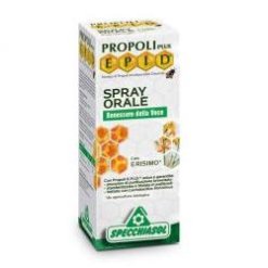 Epid Propoli Plus - Integratore per il Benessere delle Vie Respiratorie con Erisimo - Spray 15 ml