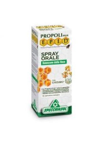 Epid propoli plus - integratore per il benessere delle vie respiratorie con erisimo - spray 15 ml
