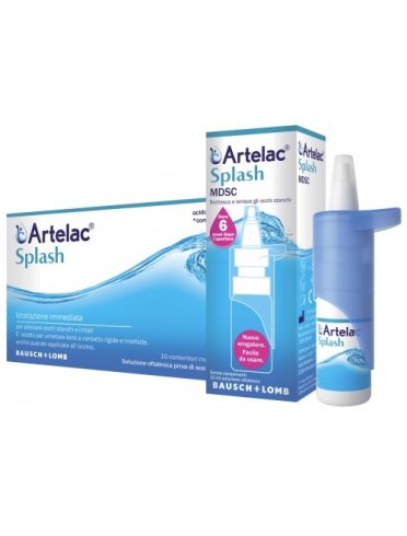 Artelac splash - collirio multidose idratante per occhi stanchi - 10 ml