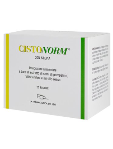 Cistonorm - integratore per vie urinarie - 20 bustine