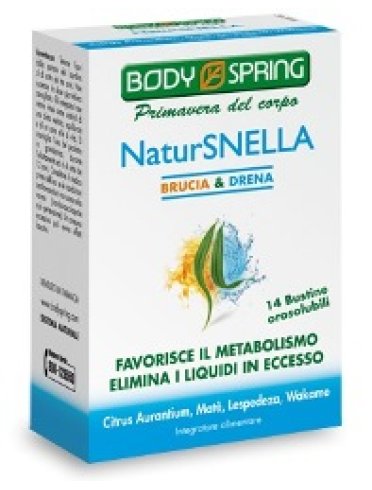 Body spring brucia & drena 14 bustine