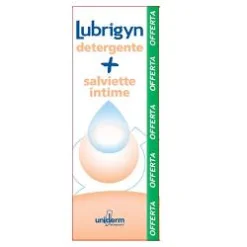 Lubrigyn Cofanetto - Detergente Intimo 200 ml + 15 Salviette Intime