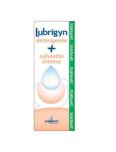 Lubrigyn cofanetto - detergente intimo 200 ml + 15 salviette intime