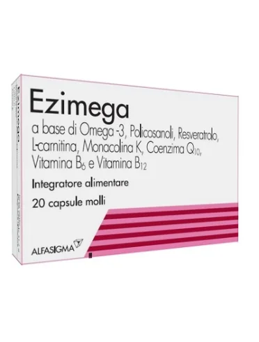 Ezimega 20 capsule molli Ezimega 20 capsule molli