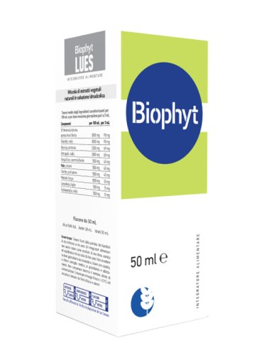 Biophyt lues 50 ml soluzione idroalcolica