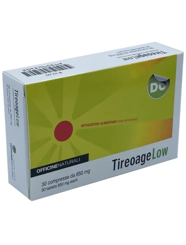 Tireoage low integratore riequilibrio metabolico 30 compresse Tireoage low integratore riequilibrio metabolico 30 compresse