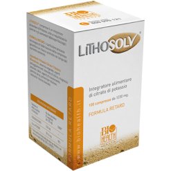 Lithosolv - Integratore di Citrato di Potassio - 100 Compresse Retard