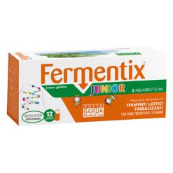 Fermentix Junior - Integratore di Fermenti Lattici 5 Miliardi - 12 Flaconcini