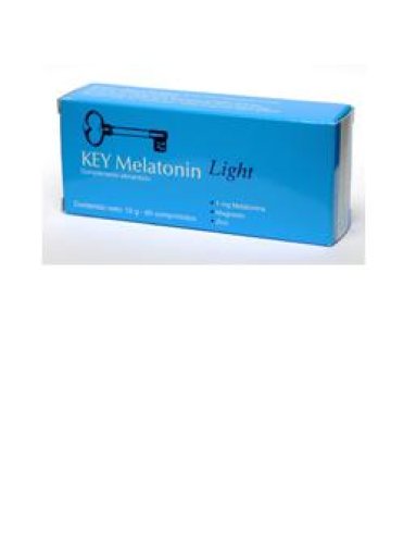 Key melatonin light 60 compresse