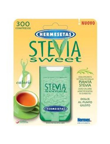 Hermesetas stavia - dolcificante senza calorie - 300 compresse