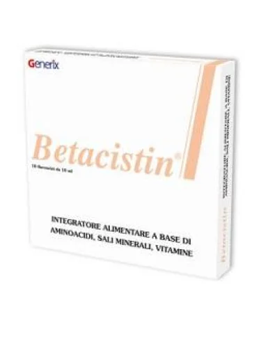 Betacistin integratore multivitaminico 10 flaconi Betacistin integratore multivitaminico 10 flaconi