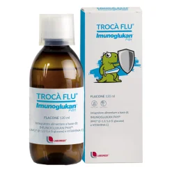 Trocà Flù Imunoglukan - Integratore Difese Immunitarie - Sciroppo 120 ml