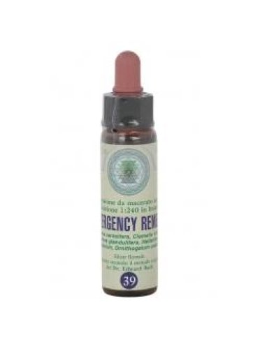 Fiori di bach 39 emergency rimedy classico 10 ml