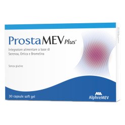 Prostamev Plus - Integratore per la Prostata - 30 Capsule Molli