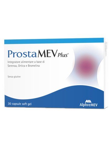 Prostamev plus - integratore per la prostata - 30 capsule molli
