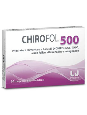 Chirofol 500 - integratore per fertilità - 20 compresse